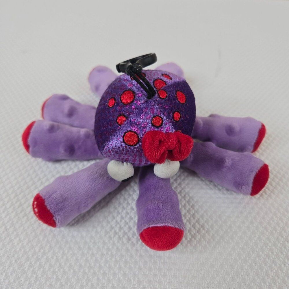 Scentsy Buddy Purple Bubbles Octopus Plush Toy Clip On